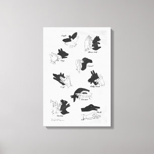 Shadow Puppets Canvas Print