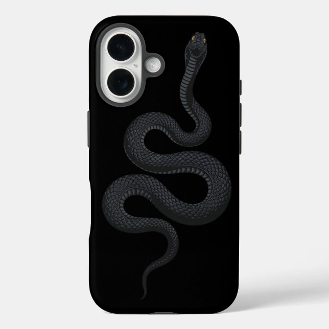 Shadow Serpent – The Elegance of Venom Case-Mate iPhone Case (Back)