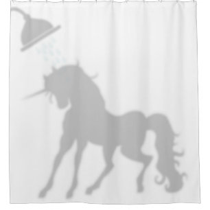 Shadow Silhouette Unicorn Shadow Buddies in Shower