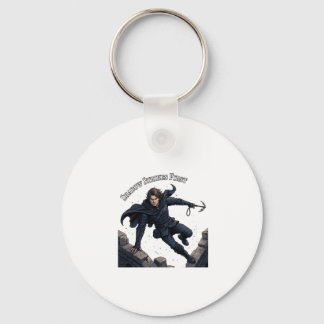 Shadow Strikes First Keychain