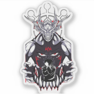 🌑 Shadow Summoner Sticker – Anime-Inspired Vinyl 