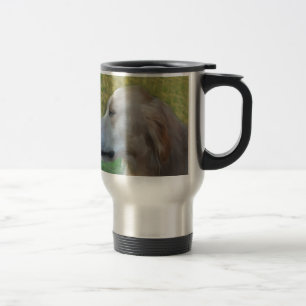 Shadow, the Golden Retriever Travel Mug