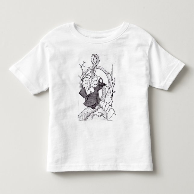 shadow tree toddler t-shirt (Front)