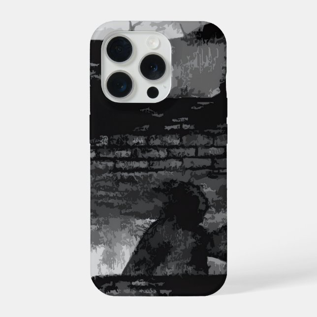 Shadow Walker - iPhone 15pro Case (Back)