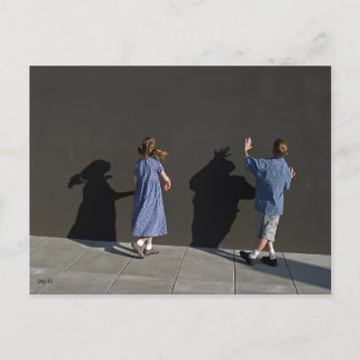 Shadow Wall Postcard