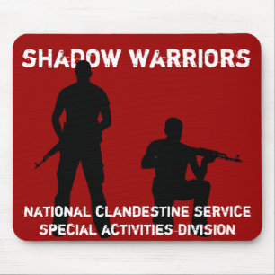 Shadow Warriors - CIA National Clandestine Service Mouse Pad