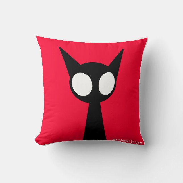 Shadow World - Vex Hello Hooman! Throw Pillow (Front)