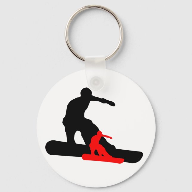 shadowboarder. keychain (Front)