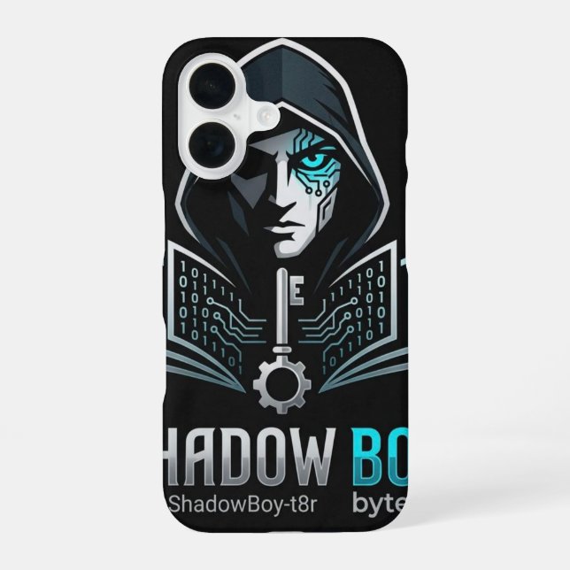 shadowboy iPhone 16 case (Back)