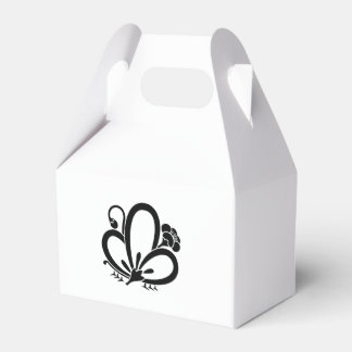 Shadowed butterfly-shaped Plum blossom Favour Boxe Favor Box