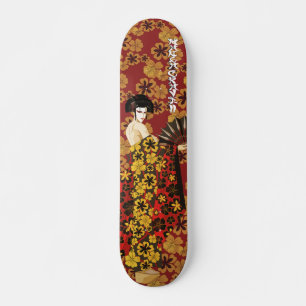 ShadowedMasters_Geisha_red  Skateboard
