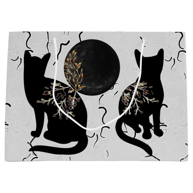 Shadowing Moon Large Gift Bag (Front)