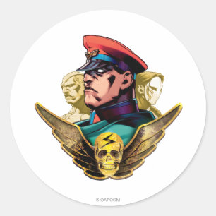 Shadowloo 2 classic round sticker