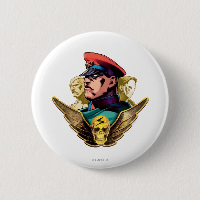 Shadowloo 2 inch round button (Front)