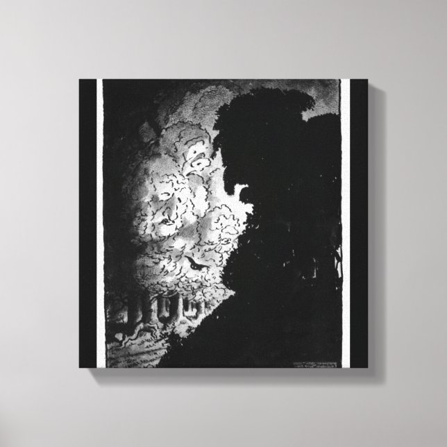 Shadows - canvas print (Front)