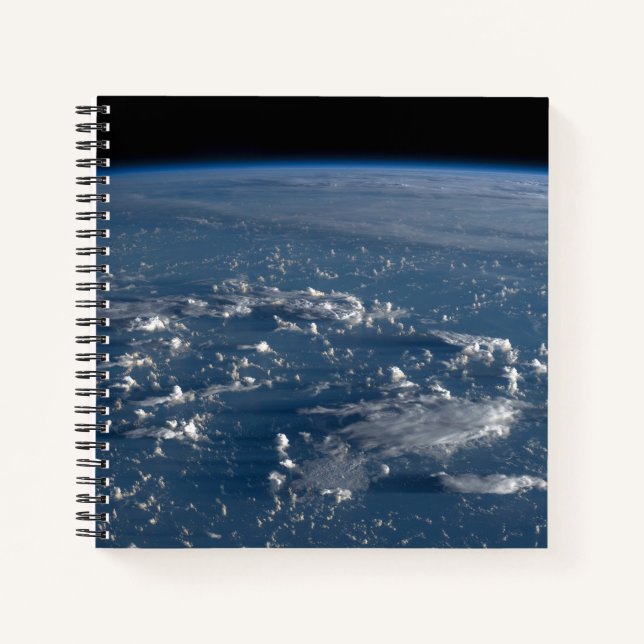 Shadows From Clouds Across The Philippine Sea Notebook (Front)