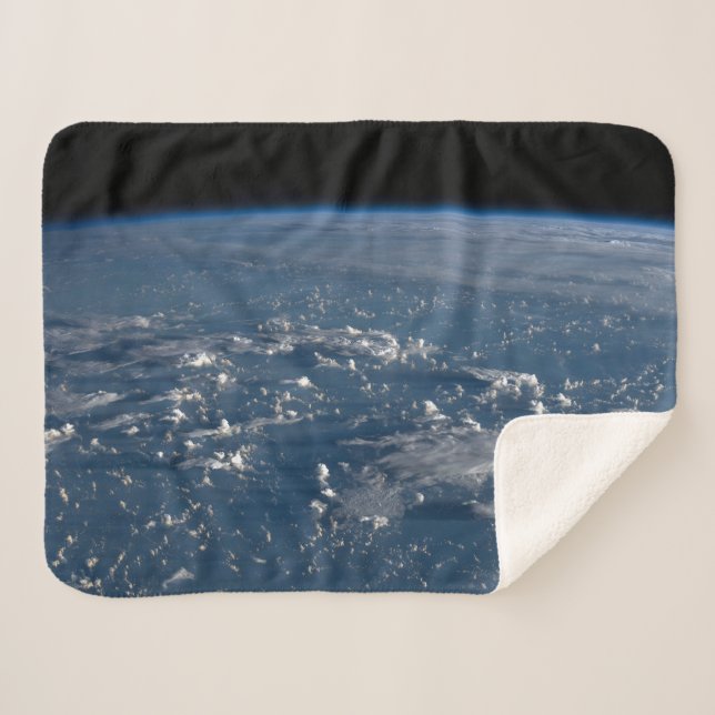 Shadows From Clouds Across The Philippine Sea Sherpa Blanket (Front (Horizontal))