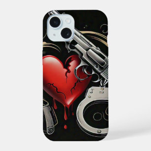 "Shadows of Desire" iPhone 15 Case