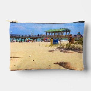 Shadows of Palm Trees Accessory Pouch 