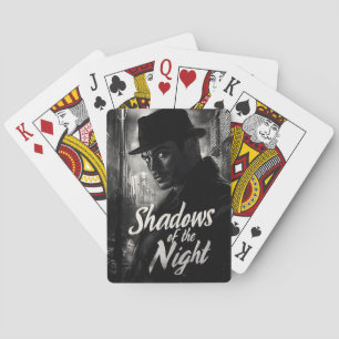Shadows of the Night - Film Noir Style Design Playing Cards