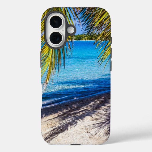 Shadows on the beach Case-Mate iPhone case (Back)