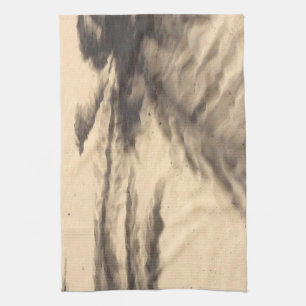 Shadows on the Sand Kitchen Towel