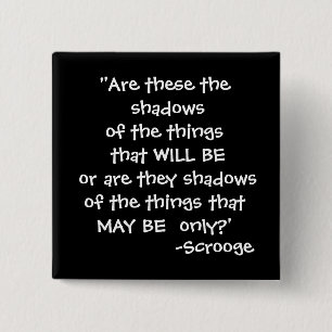 Shadows -The Scrooge Collection 2 Inch Square Button