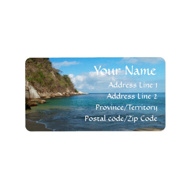 Shady Beach Runaway Label (Front)