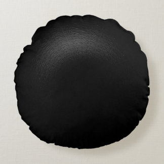Shady Black - Create Your Own Round Pillow