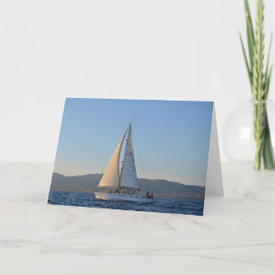 Shady Lady In The Early Morning Card