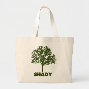 Shady Tree GO Green Humour Large Tote Bag