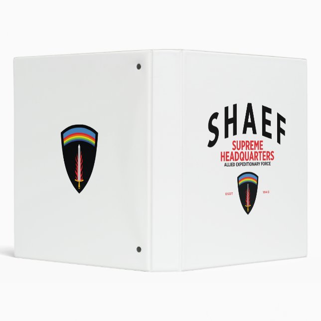 SHAEF Supreme Headquarters Binder (Background)