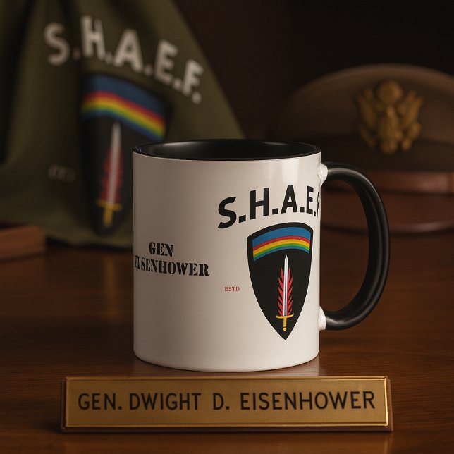 SHAEF Tribute Personalized  Mug (SHAEF Tribute Personalized Coffee Mug)