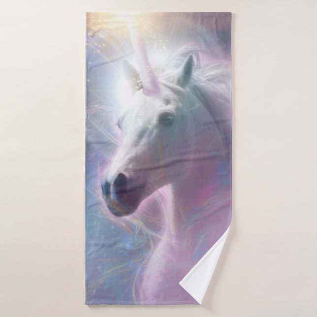 SHAFIRE DU Cheval Unicorne (Serviette de bain)