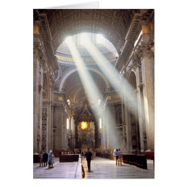 Shafts of sunlight pour through the windows (Front)