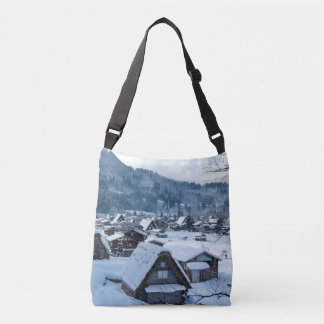 Shagawa River Valley Gifu Japan Crossbody Bag