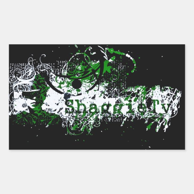 ShaggieTv Sticker (Front)