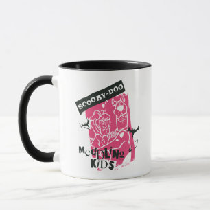 Shaggy and Scooby-Doo Meddling Kids Punk Outline Mug