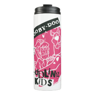 Shaggy and Scooby-Doo Meddling Kids Punk Outline Thermal Tumbler