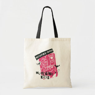 Shaggy and Scooby-Doo Meddling Kids Punk Outline Tote Bag