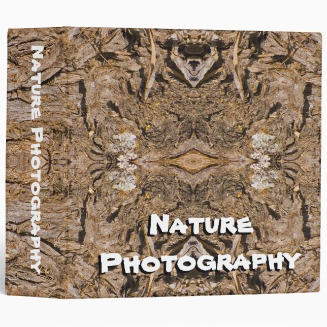 Shaggy Bark Juniper Photograph Binder (Front/Spine)