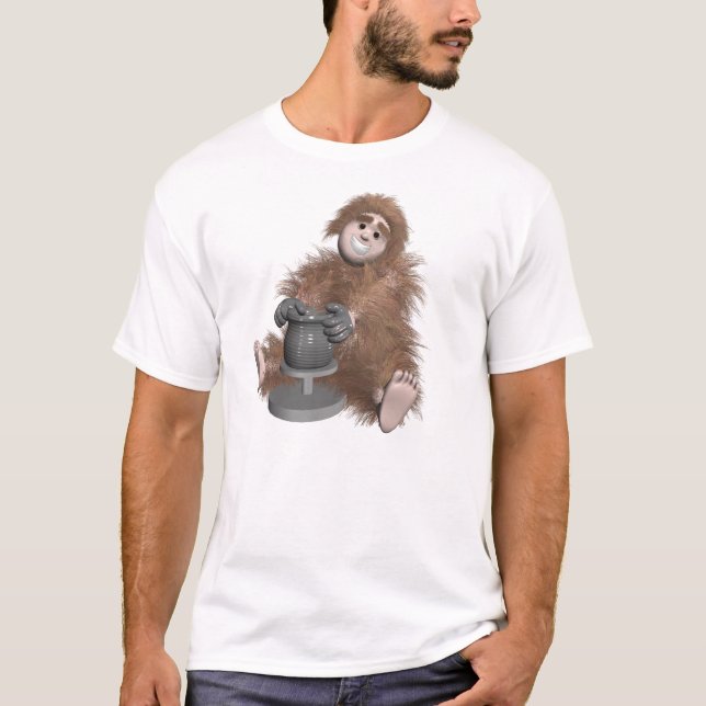 Shaggy Ceramicist T-Shirt (Front)