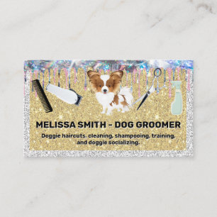Shaggy Dog   Grooming Tools   Glitter Sparkle Appointment Card