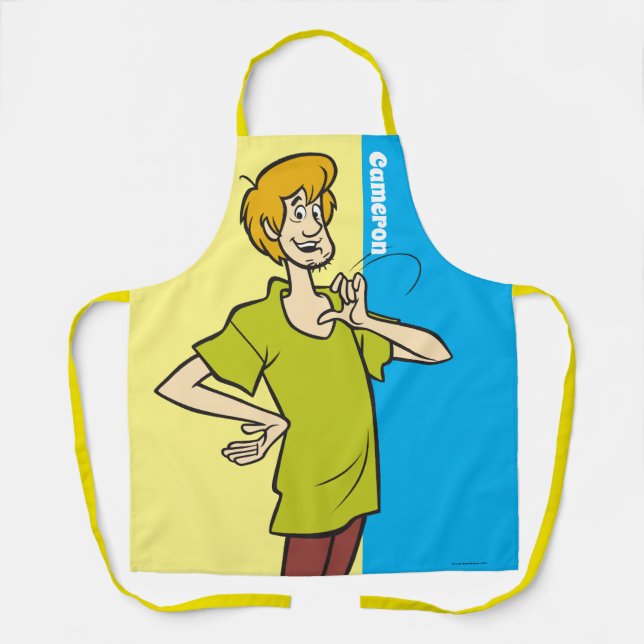 Shaggy Gesturing Apron (Front)