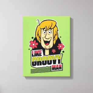 Shaggy "Like Groovy Man" Graphic Canvas Print