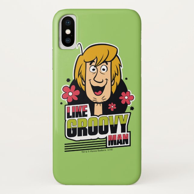 Shaggy "Like Groovy Man" Graphic Case-Mate iPhone Case (Back)
