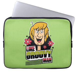 Shaggy "Like Groovy Man" Graphic Laptop Sleeve