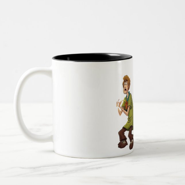 Shaggy & Scooby's Noodle Lockpick Adventure Two-Tone Coffee Mug (Left)