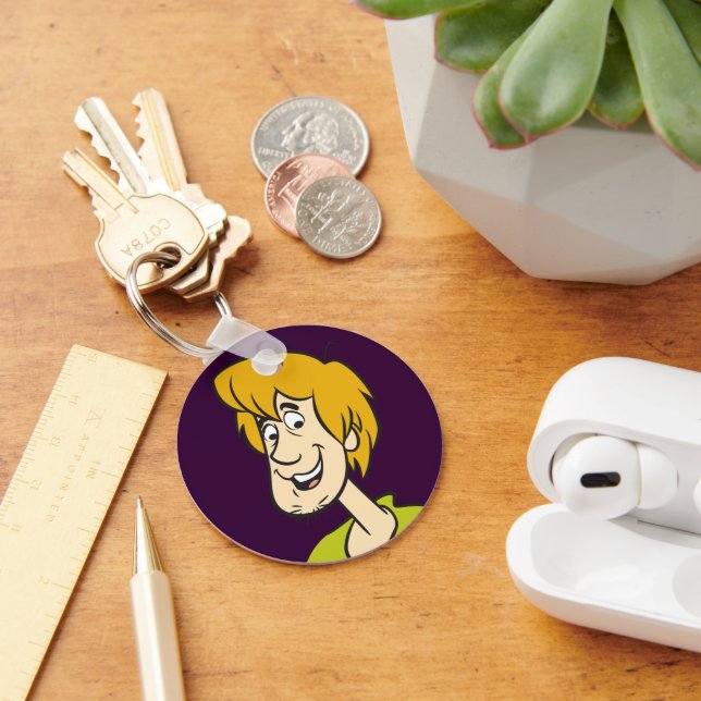 Shaggy Smiling Keychain (Desk)