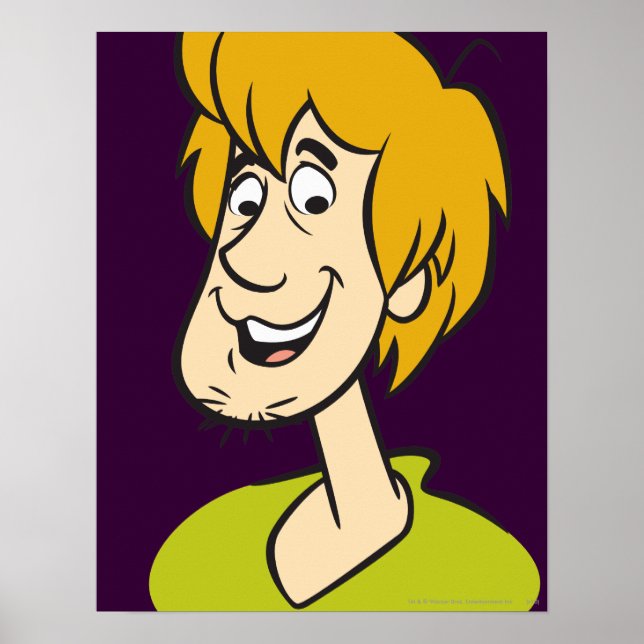 Shaggy Smiling Poster (Front)